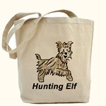 Dog lover's tote bag